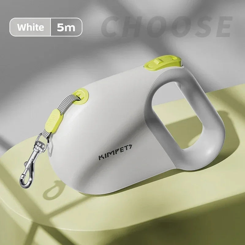 5M Retractable One-Click Brake Dog Leash