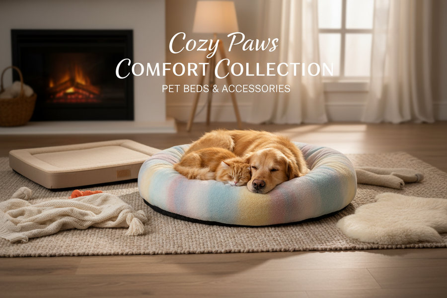 Cozy Pet Beds & Comfort