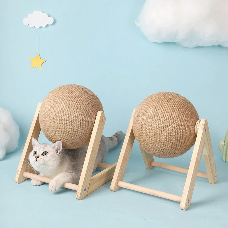Cat Sisal Rope Ball Grinding Paws Toys