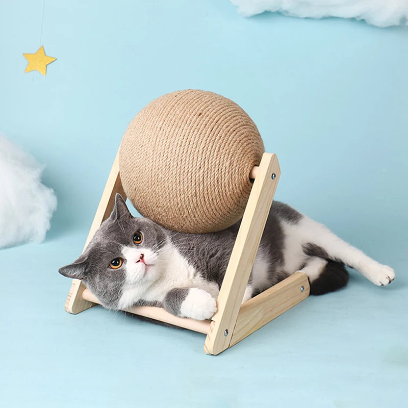 Cat Sisal Rope Ball Grinding Paws Toys