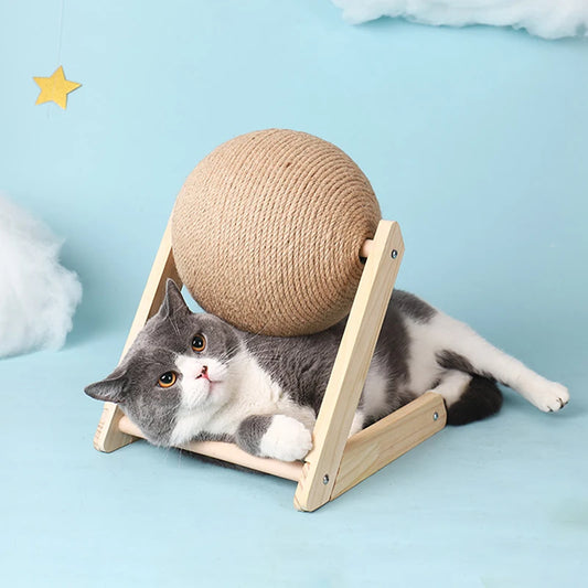 Cat Sisal Rope Ball Grinding Paws Toys