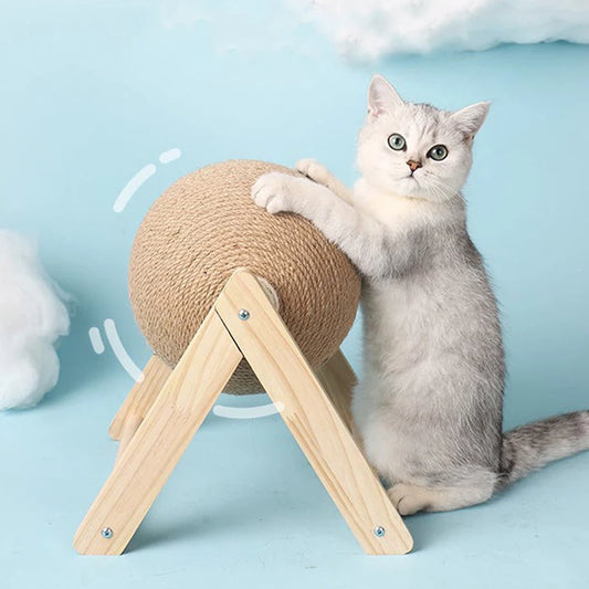 Cat Sisal Rope Ball Grinding Paws Toys