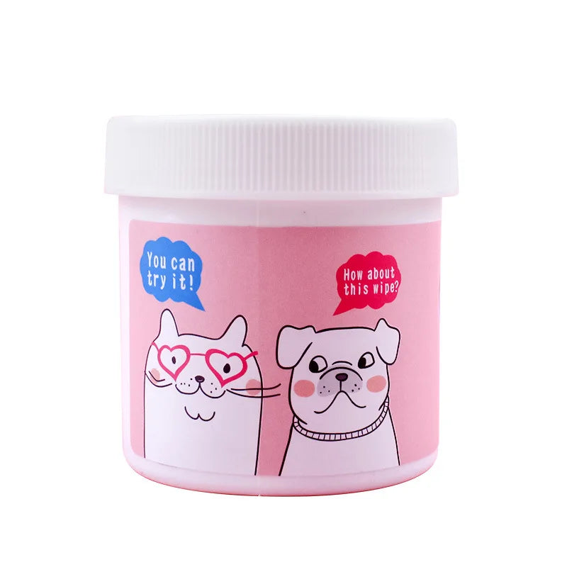 120 Pcs Non-Woven Pet Eye Cleaning Wipes