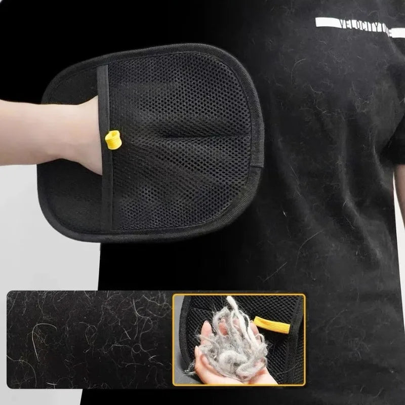 Double-Sided Pet Grooming Cleaning Glove