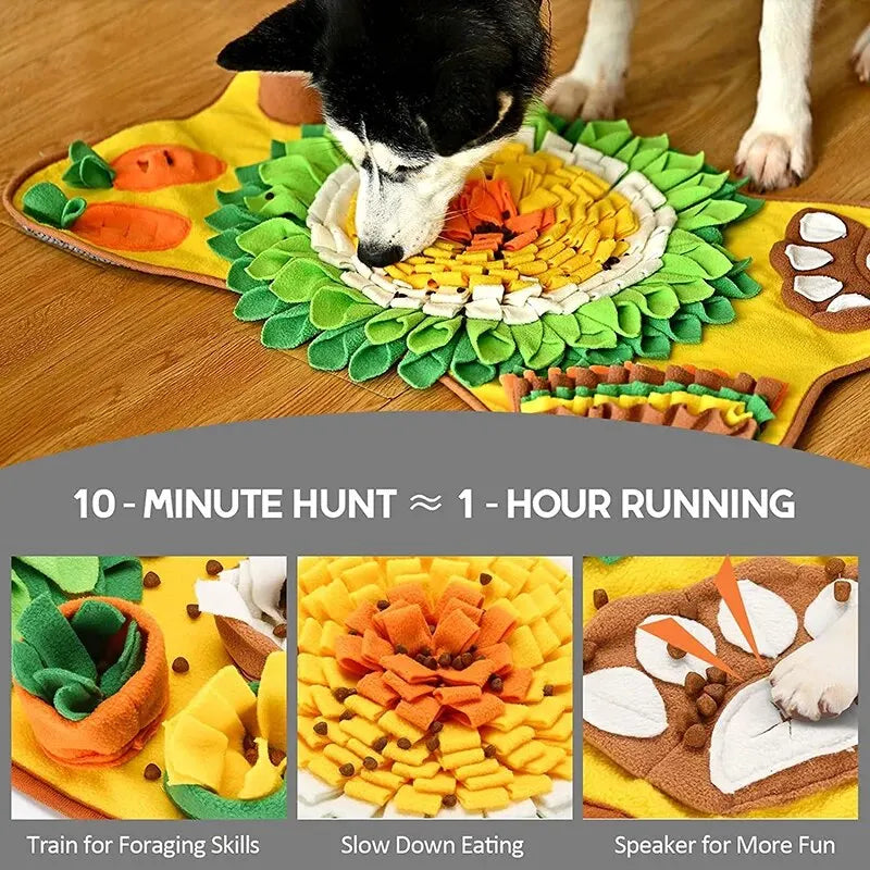 Pet Interactive Dog Slow Food Training Mat
