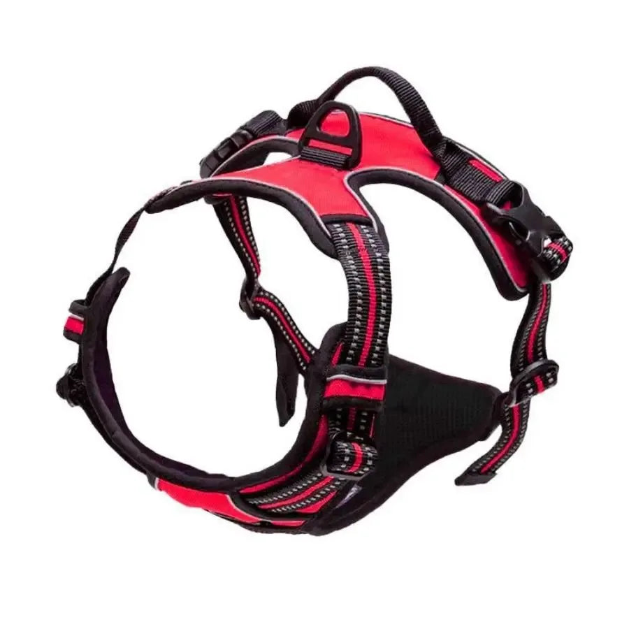 Pet Dog Big Vests Collars Harness Leash