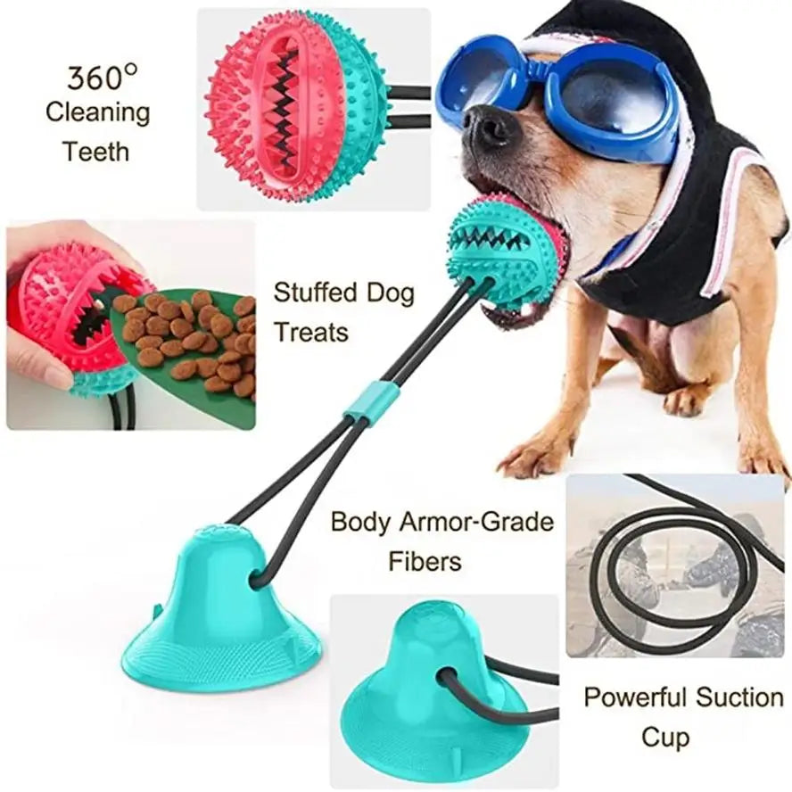 Durable Pet Molar Tug Rope Ball Toy