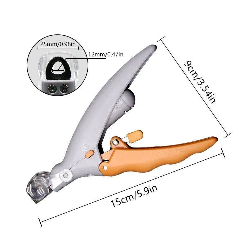 Multifunctional LED Pet Nail Clipper