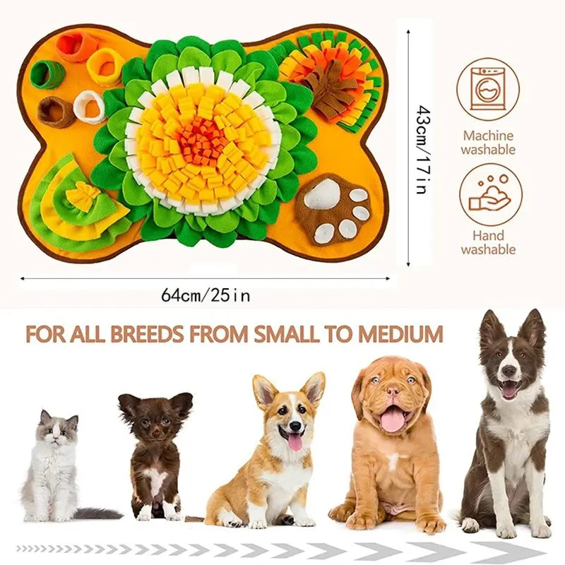 Pet Interactive Dog Slow Food Training Mat