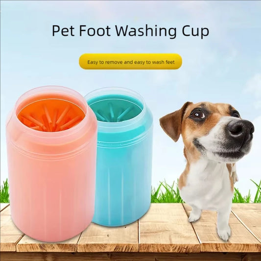 Portable Silicone Dog Paw Cleaner Cup