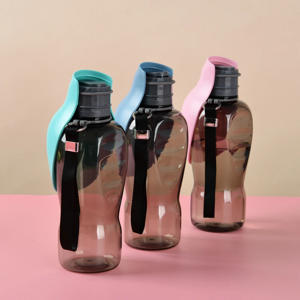 High Capacity 800ml Dog Portable Water Bottle
