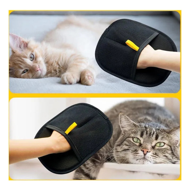 Double-Sided Pet Grooming Cleaning Glove
