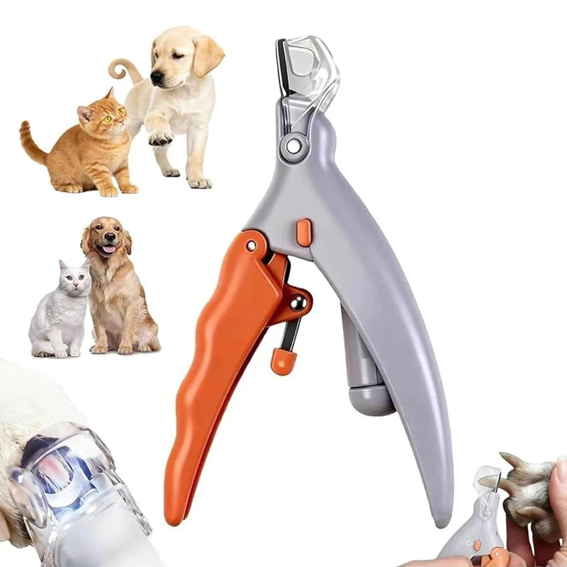 Multifunctional LED Pet Nail Clipper