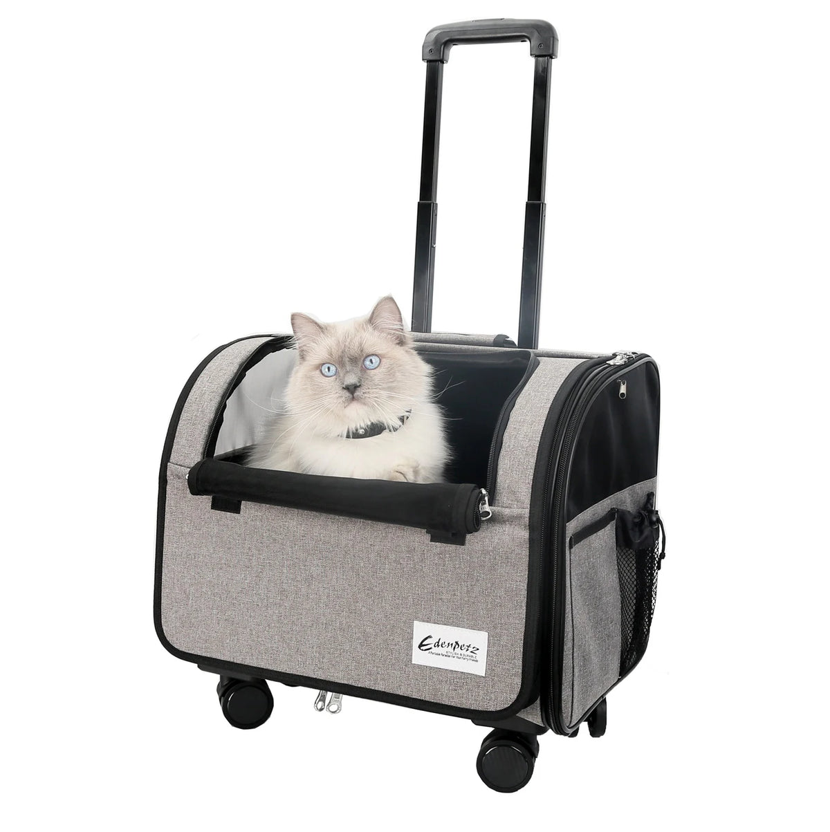 Pet Wheel Carrier Trolley Travel Suitcase