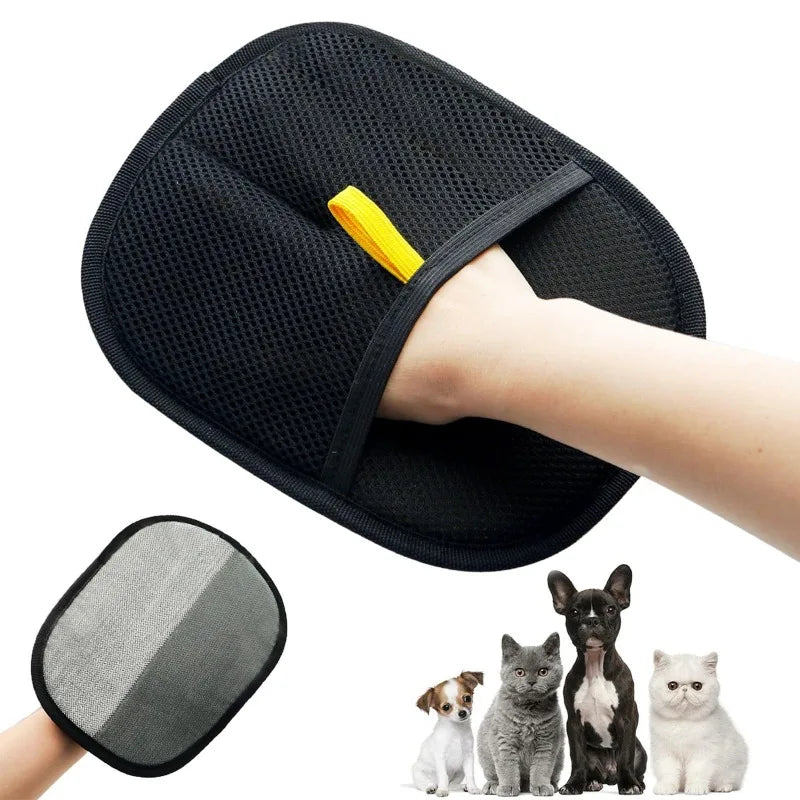 Double-Sided Pet Grooming Cleaning Glove
