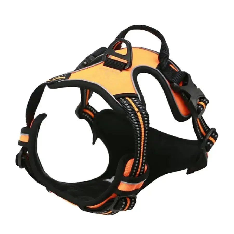 Pet Dog Big Vests Collars Harness Leash